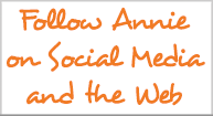 Follow Annie Fox on Social Media and the Web